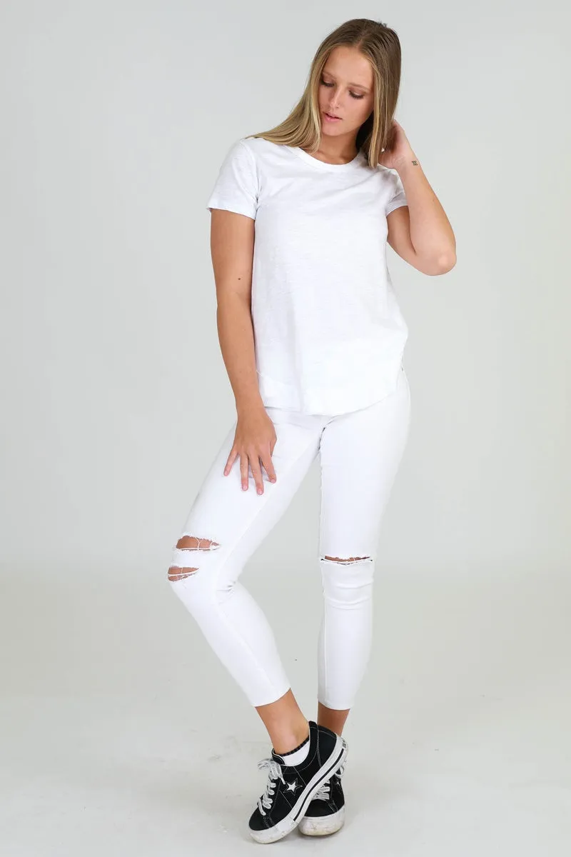 3rd Story - Paddington Tee - White