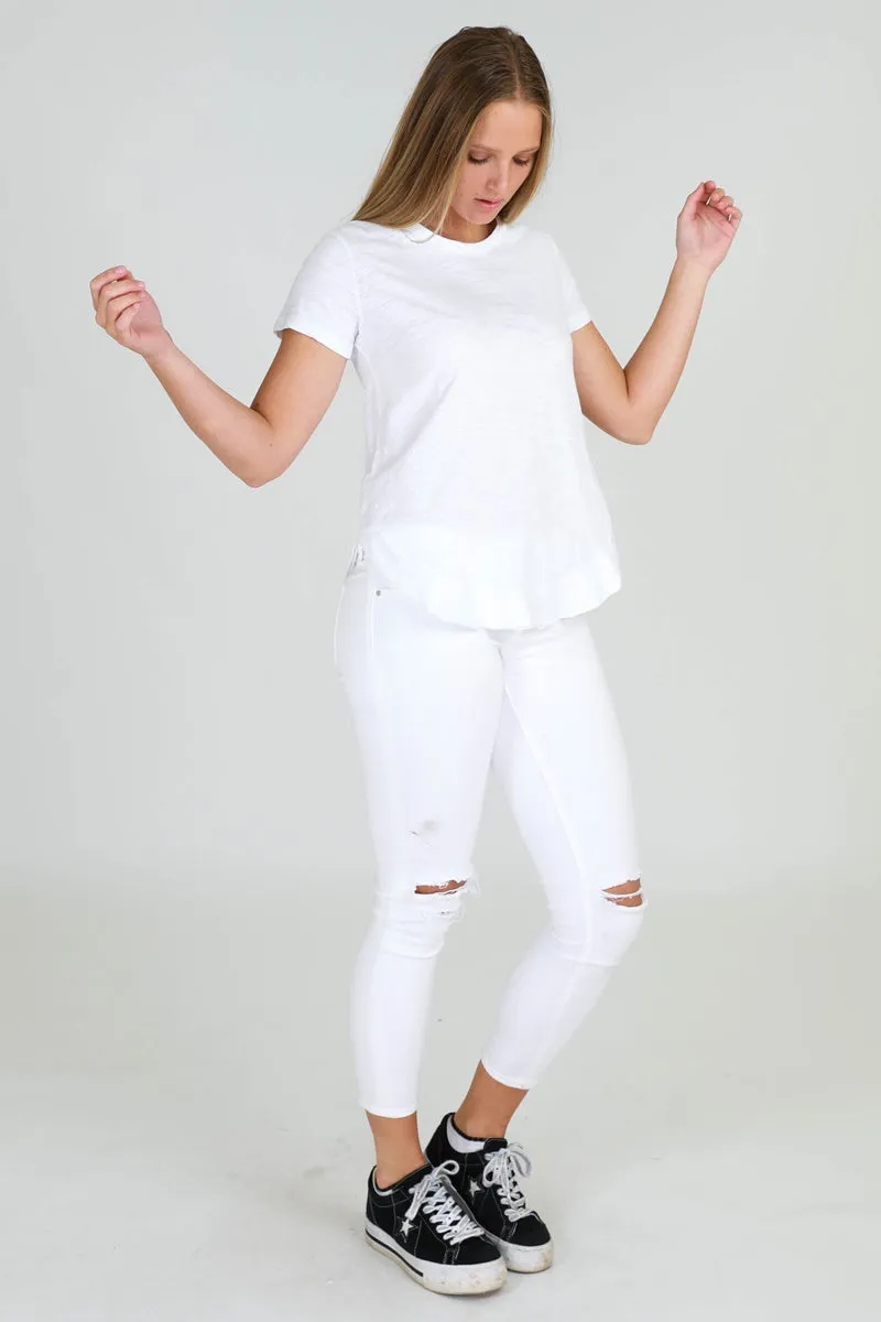 3rd Story - Paddington Tee - White