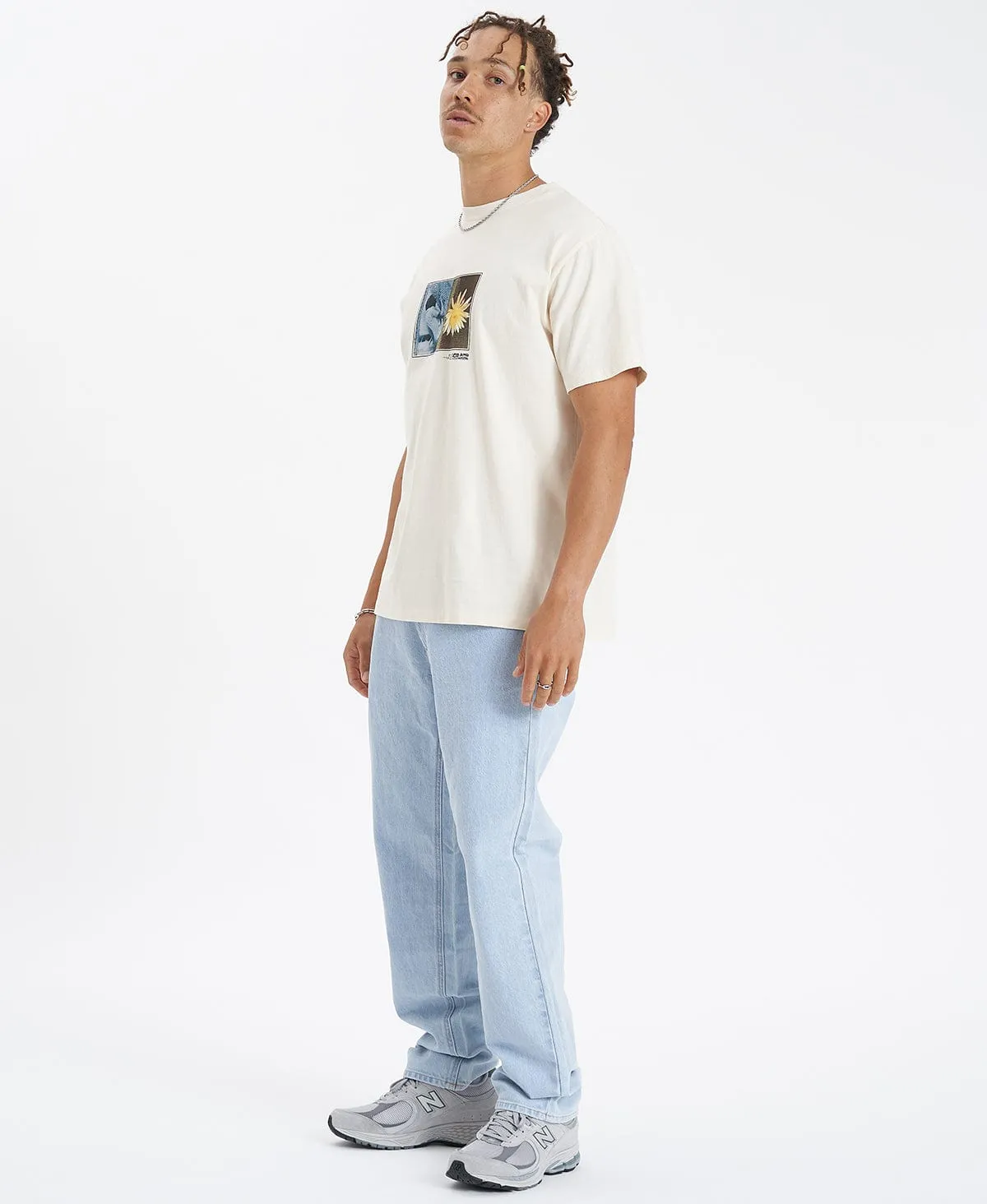 A And H Merch Fit T-Shirt Heritage White