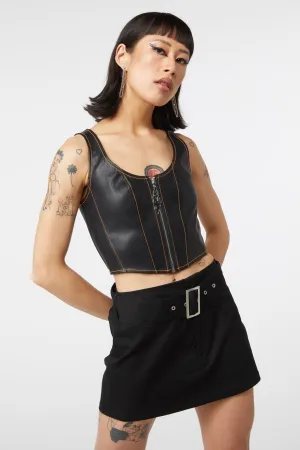 Ablaze Pu Corset