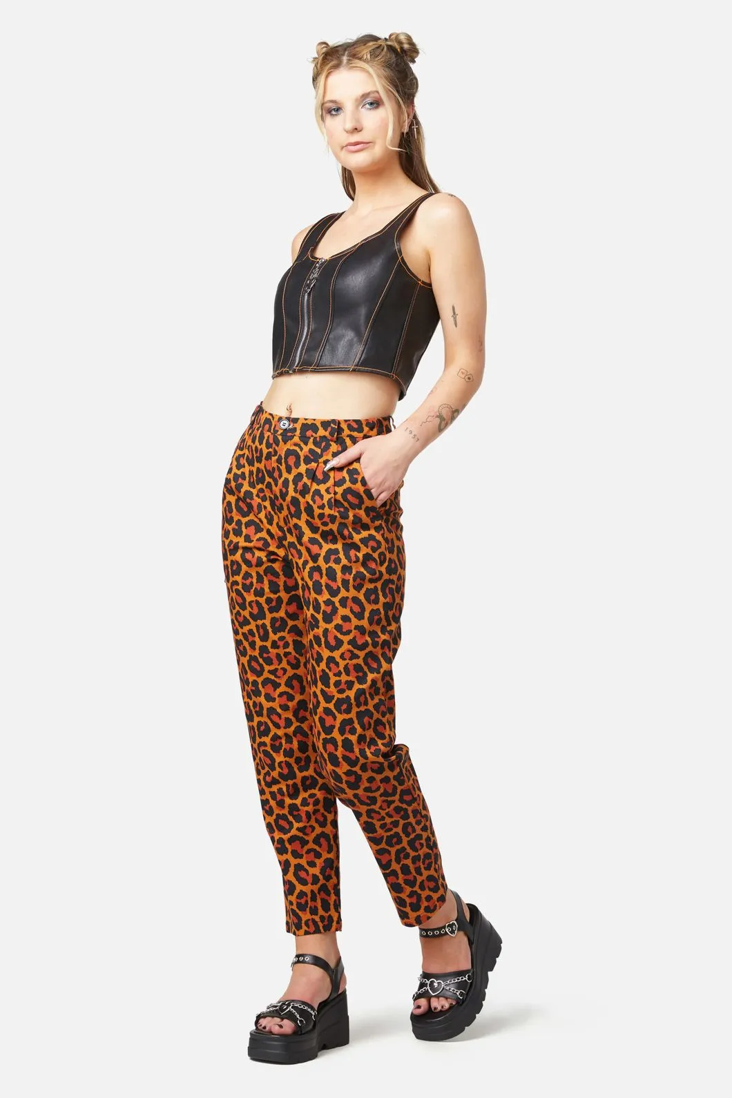 Ablaze Pu Corset
