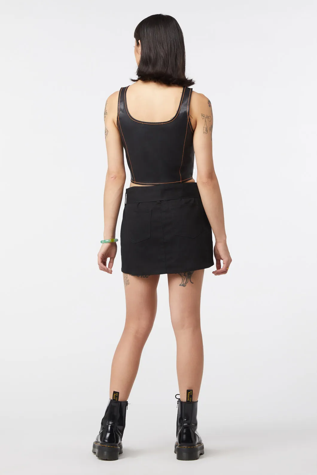 Ablaze Pu Corset
