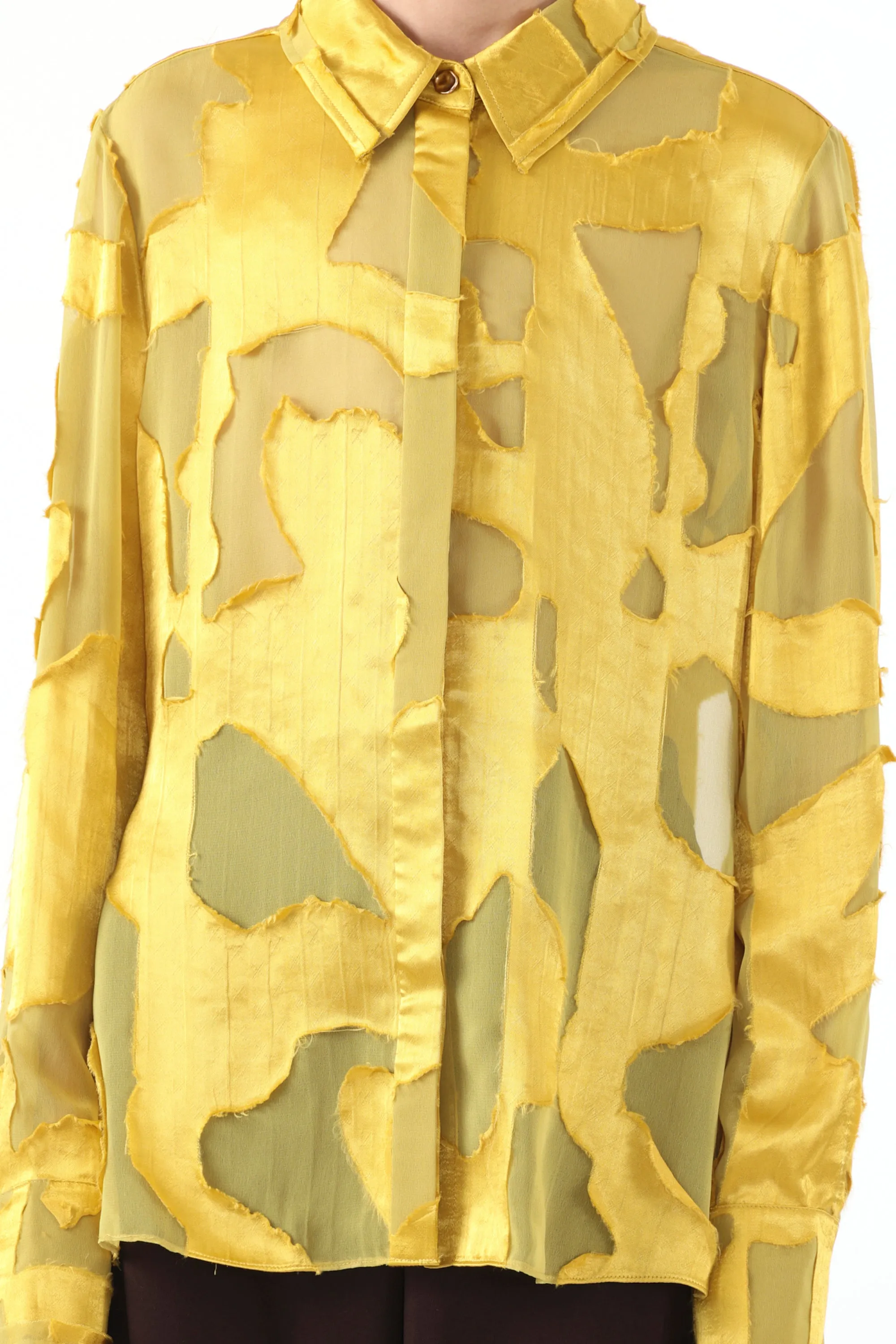ABSTRACT FIL COUPE BUTTON DOWN SHIRT