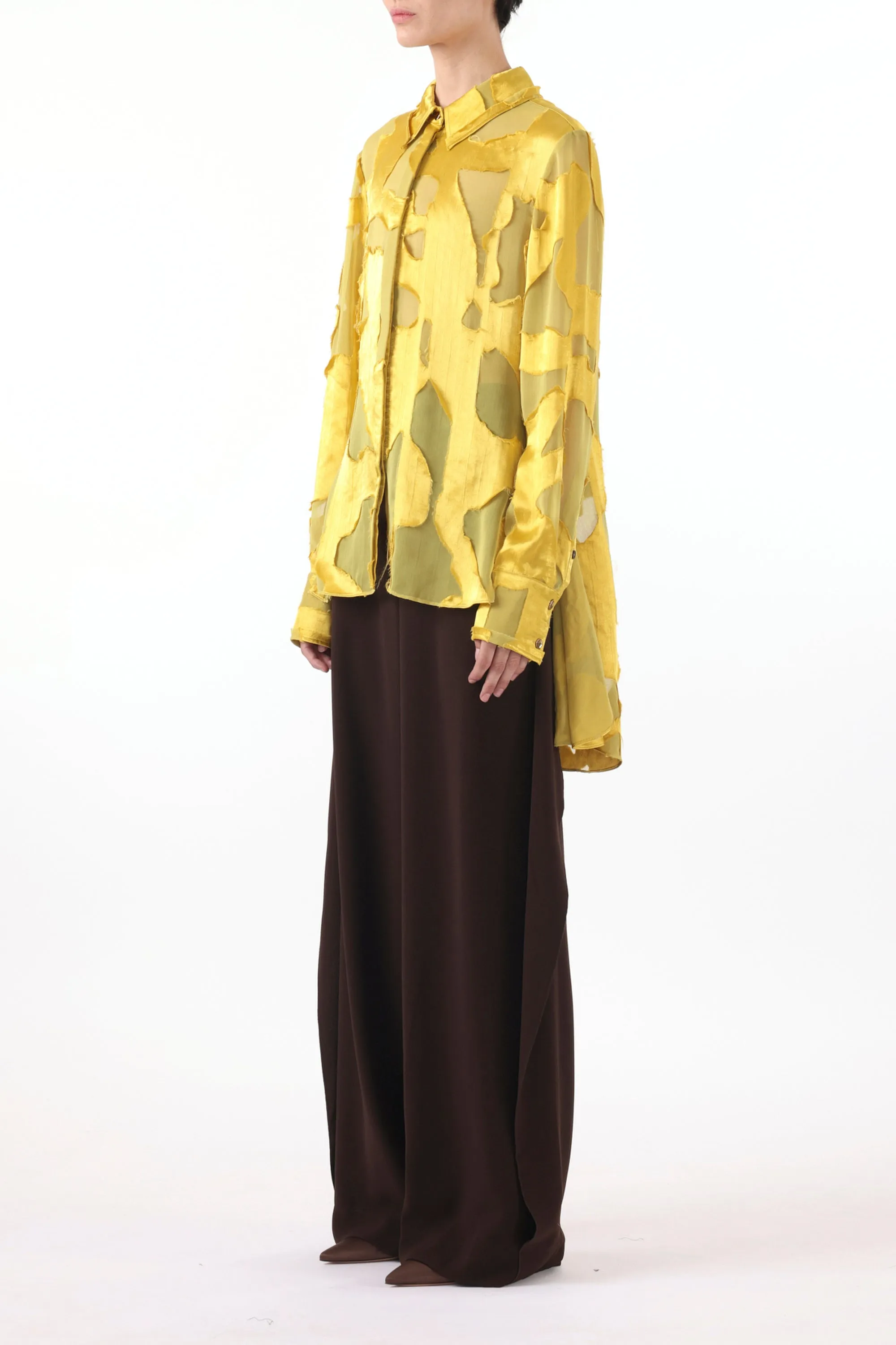 ABSTRACT FIL COUPE BUTTON DOWN SHIRT