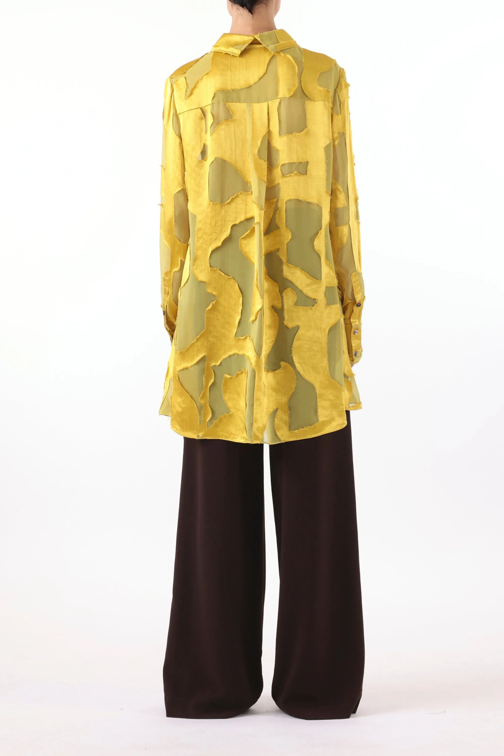 ABSTRACT FIL COUPE BUTTON DOWN SHIRT