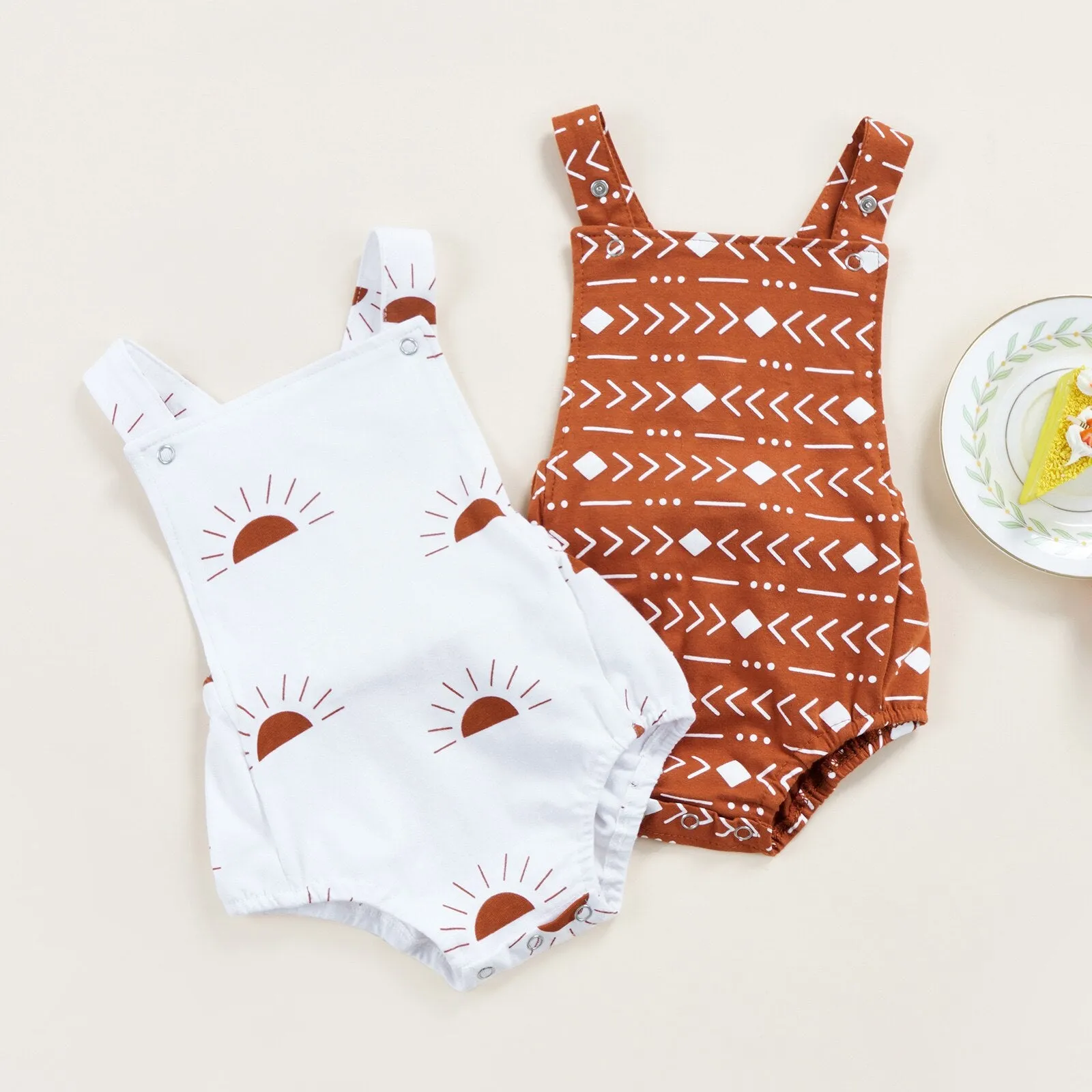 Baby Sleeveless Jumpsuits