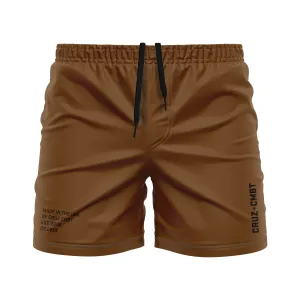 Base Collection men's FC shorts, brown/black