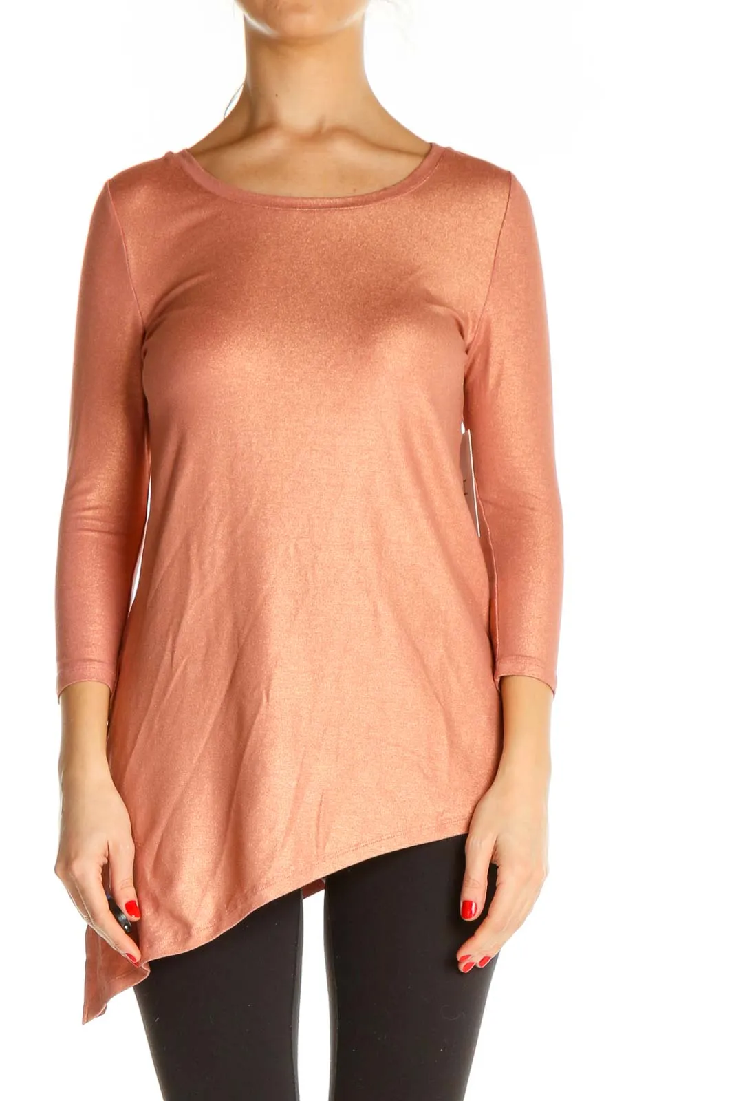 Beige Solid All Day Wear Sweater