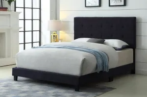 Blue Leather or Fabric Adjustable Bed- All Sizes - Model #2114