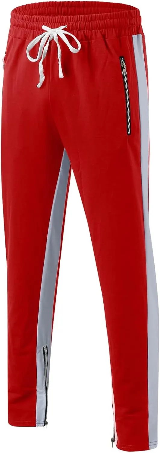 Cargo Pants for Men Work Pants Hip Hop Letter Printed Street Hip Hop Jogging Sweatpants Casual Elastic Waist Trousers