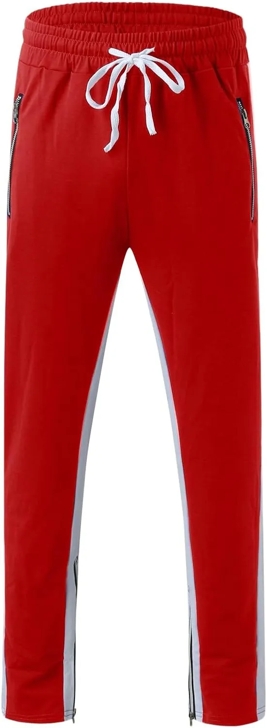 Cargo Pants for Men Work Pants Hip Hop Letter Printed Street Hip Hop Jogging Sweatpants Casual Elastic Waist Trousers