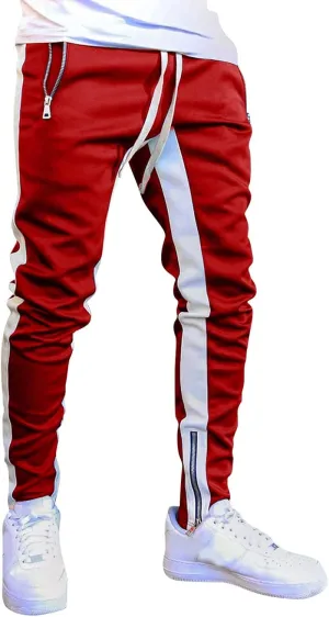 Cargo Pants for Men Work Pants Hip Hop Letter Printed Street Hip Hop Jogging Sweatpants Casual Elastic Waist Trousers