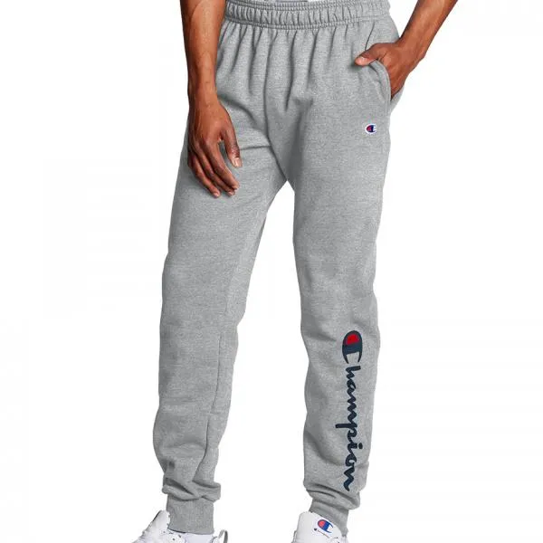 CHAMPION - Men - Script Jogger - Oxford Grey