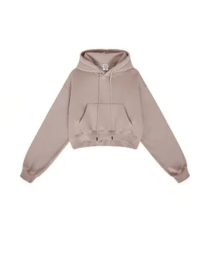 Cropped hoodie