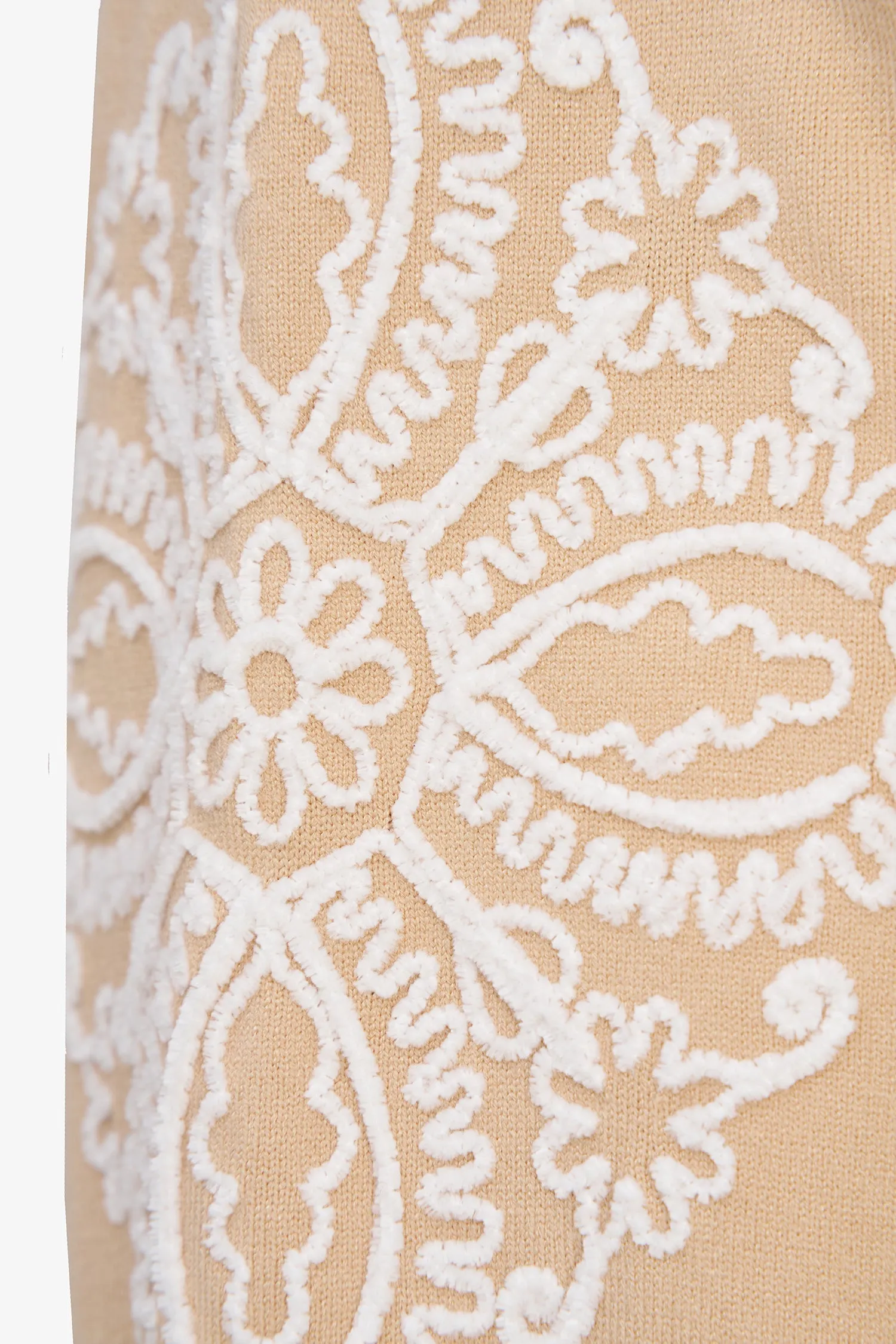 Embroidered Sleeve Top | Ema&Carla