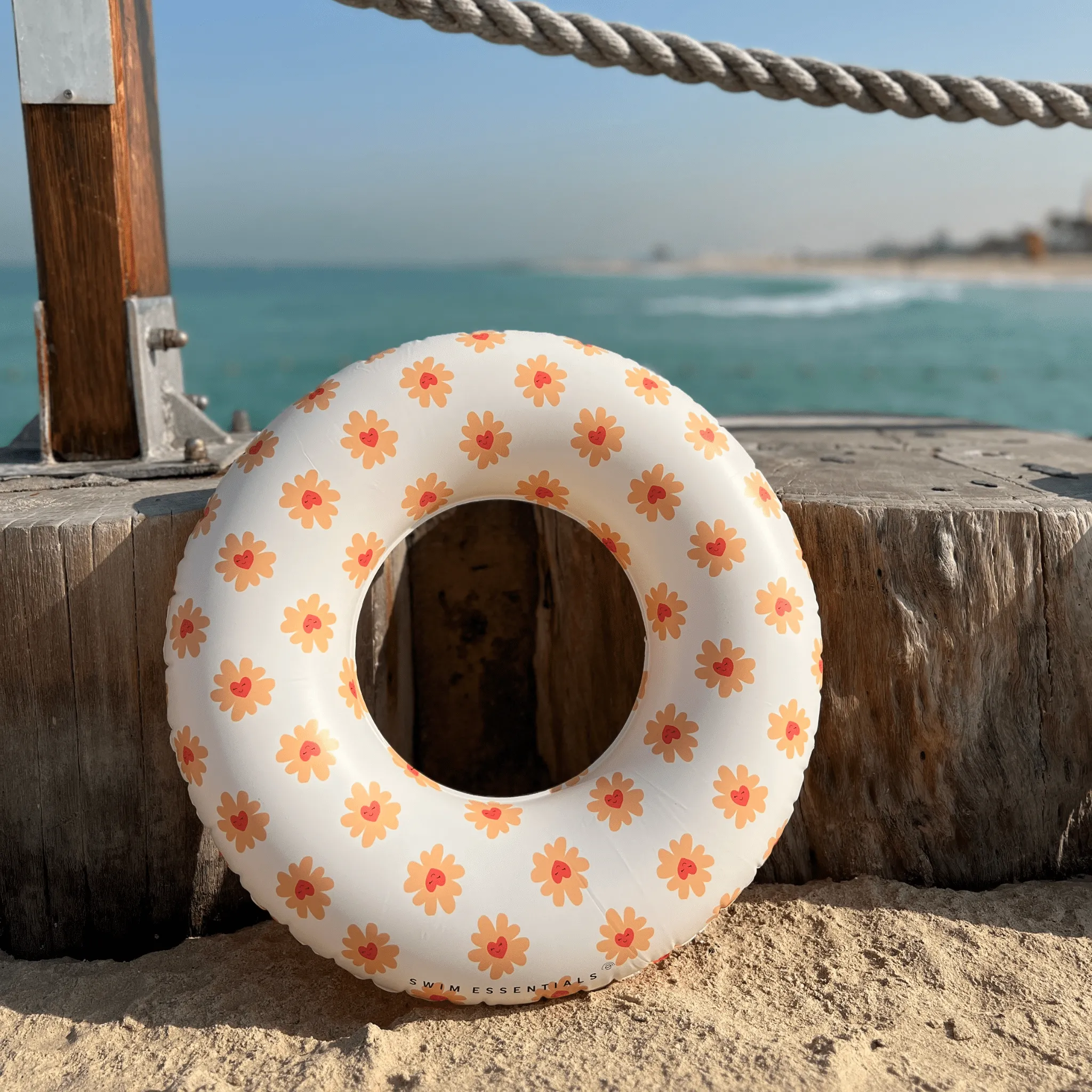 Floral Love | Multicolored Swim Ring  90 cm
