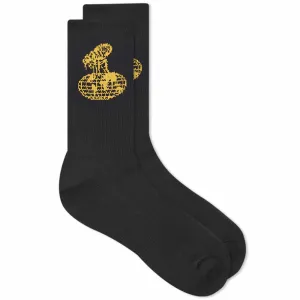 Fucking Awesome - Flea Sock (Black)