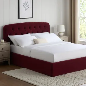 Hebden Ottoman Storage Bed - Berry