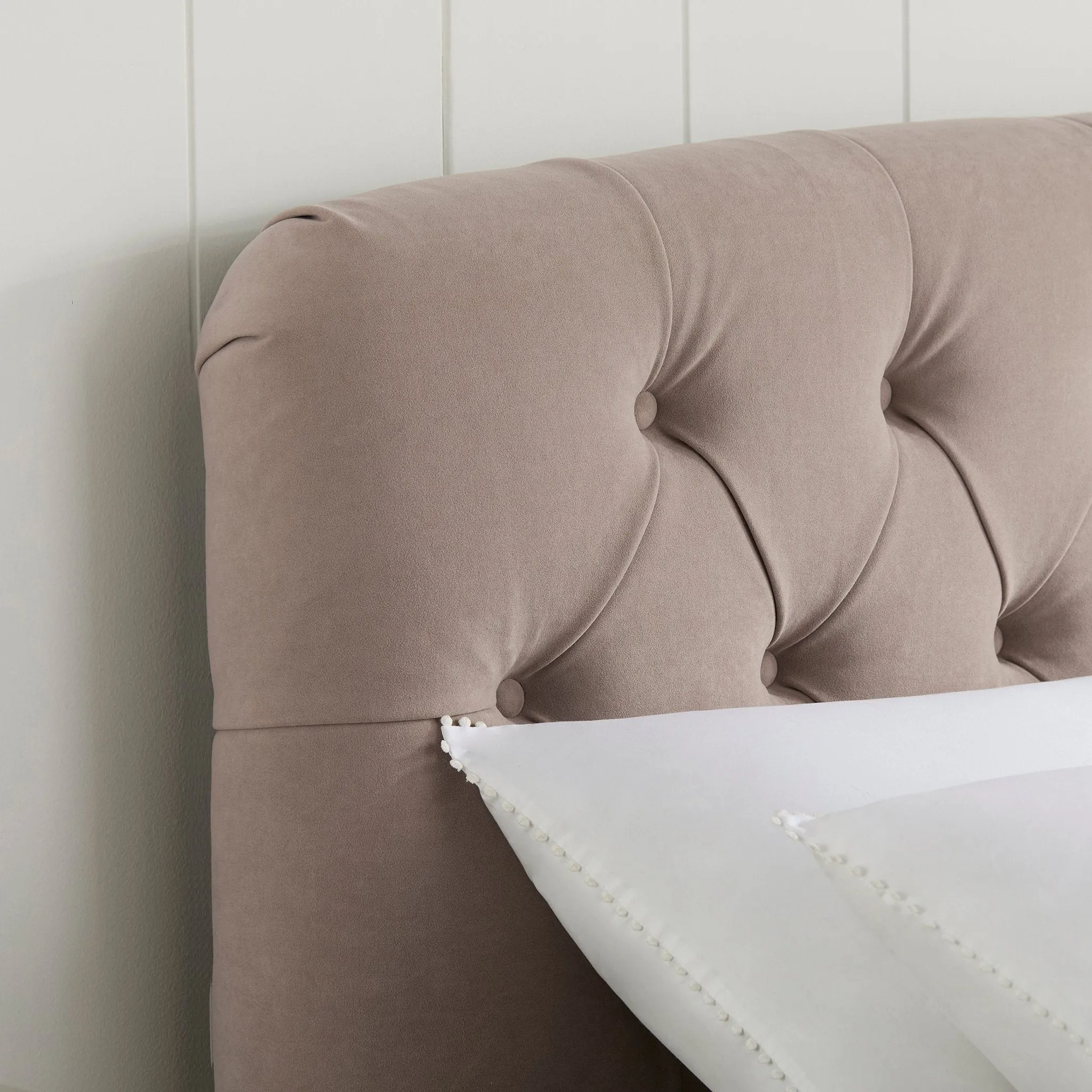 Hebden Ottoman Storage Bed - Sand