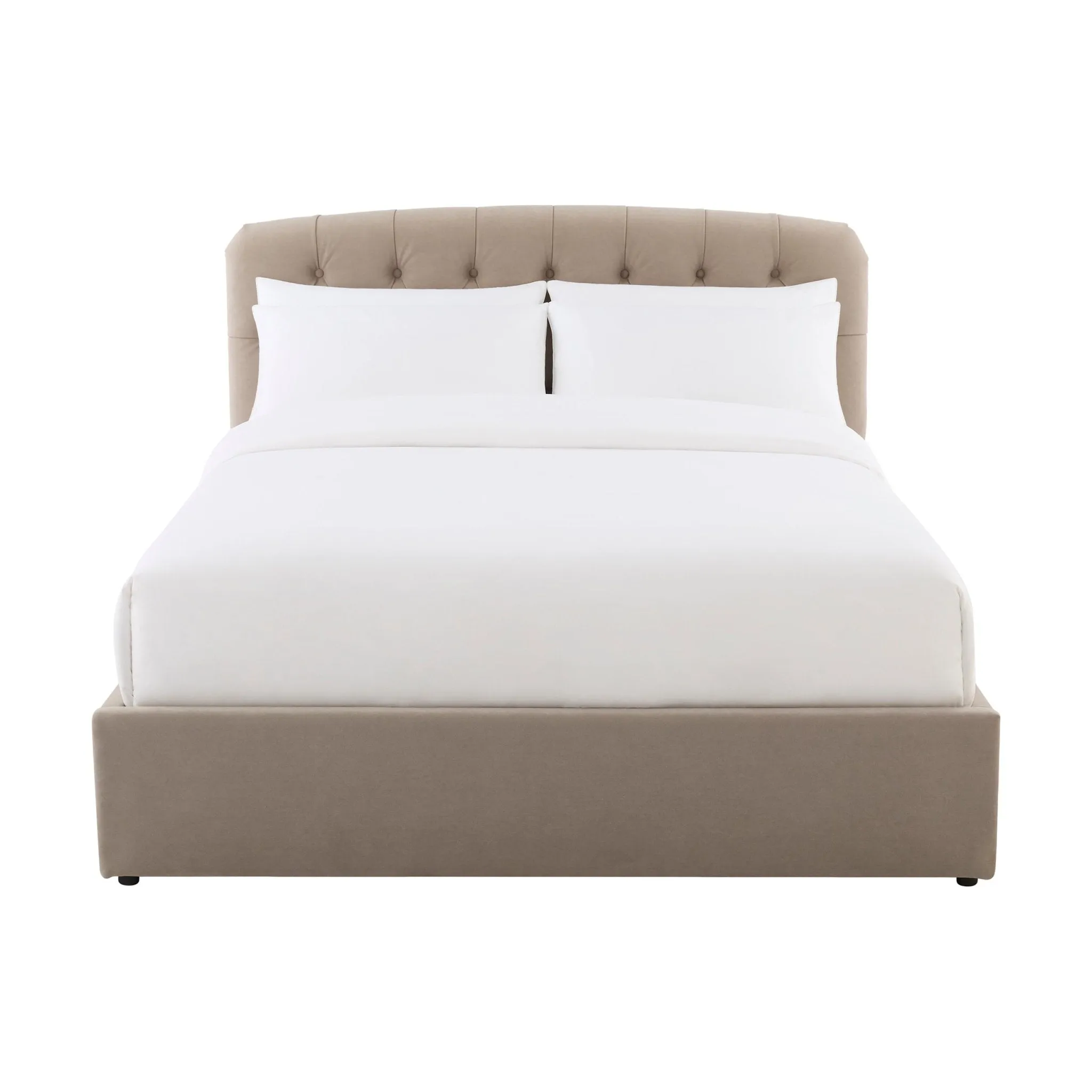 Hebden Ottoman Storage Bed - Sand