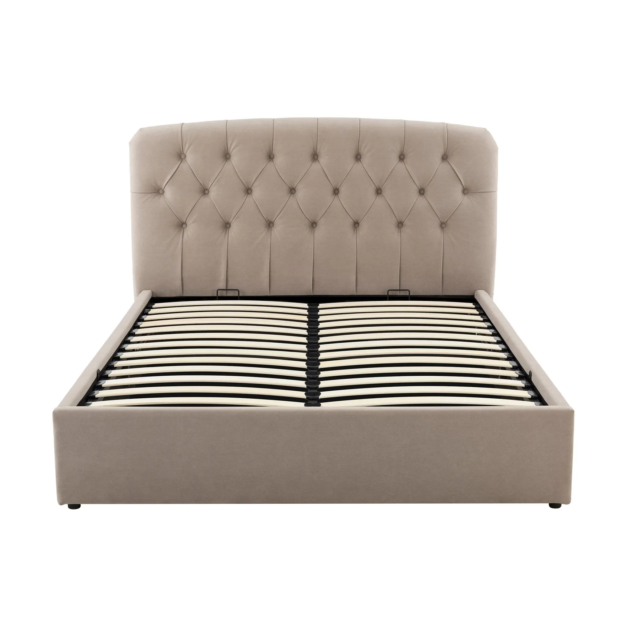 Hebden Ottoman Storage Bed - Sand