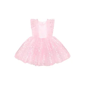 Huxbaby Princess Glitter Hearts Dress