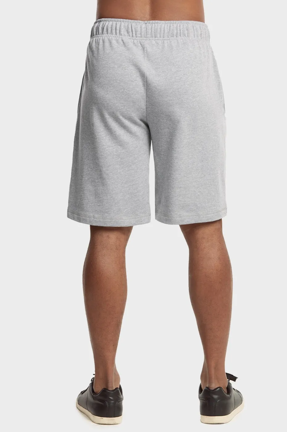 KNOCKER MEN'S LIGHTWEIGHT TERRY SHORTS (FS1120_H.GR)