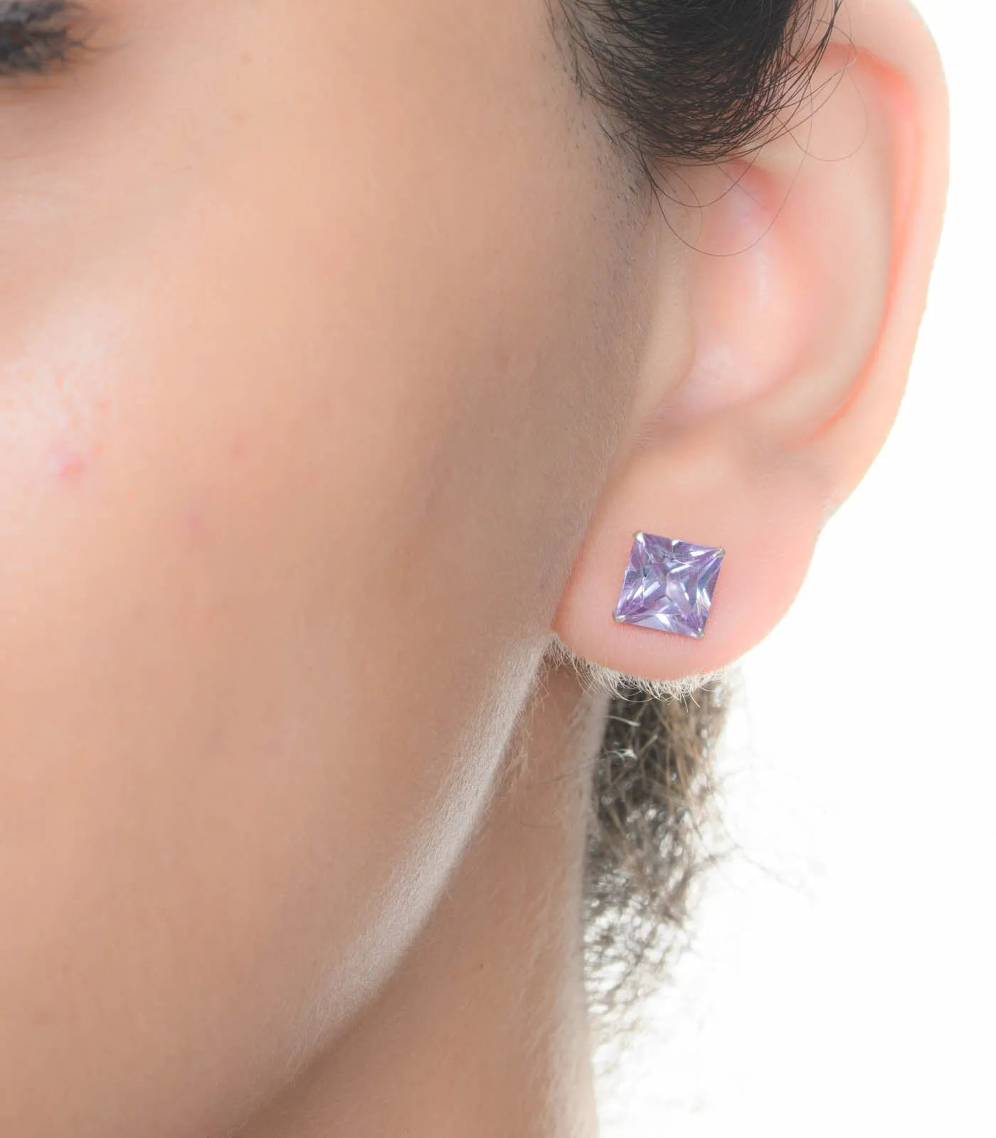 Lavender Square Tops (Silver)