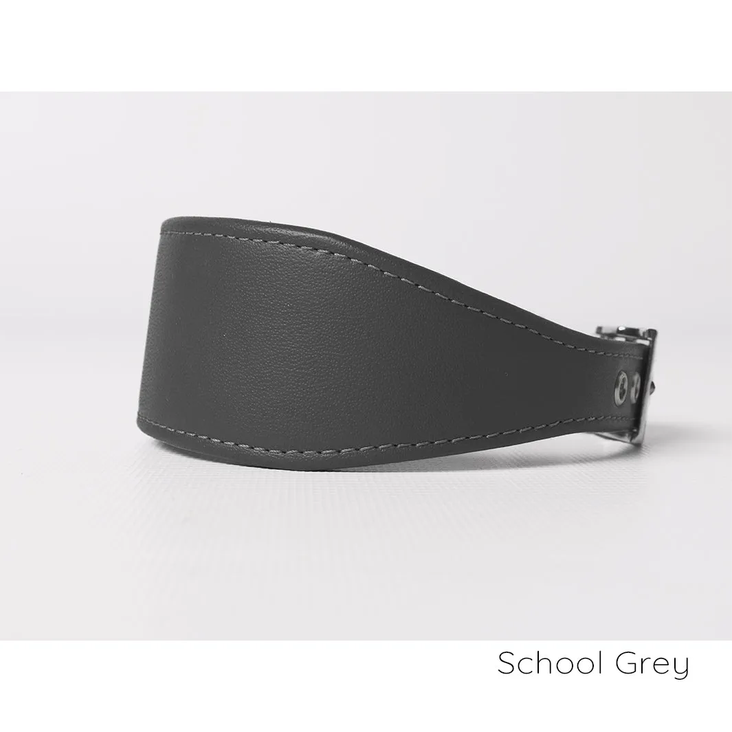 Leather Whippet Collars by Petiquette