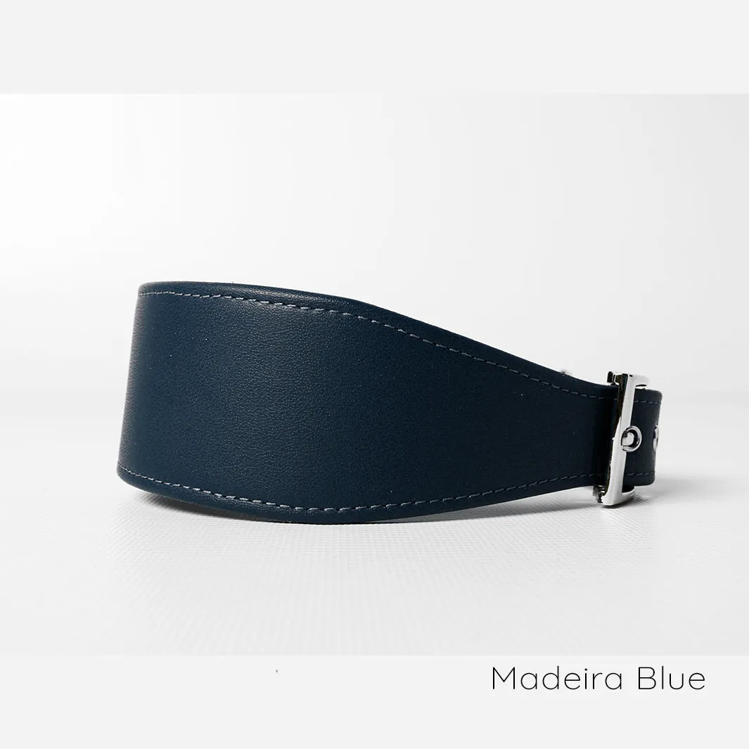 Leather Whippet Collars by Petiquette
