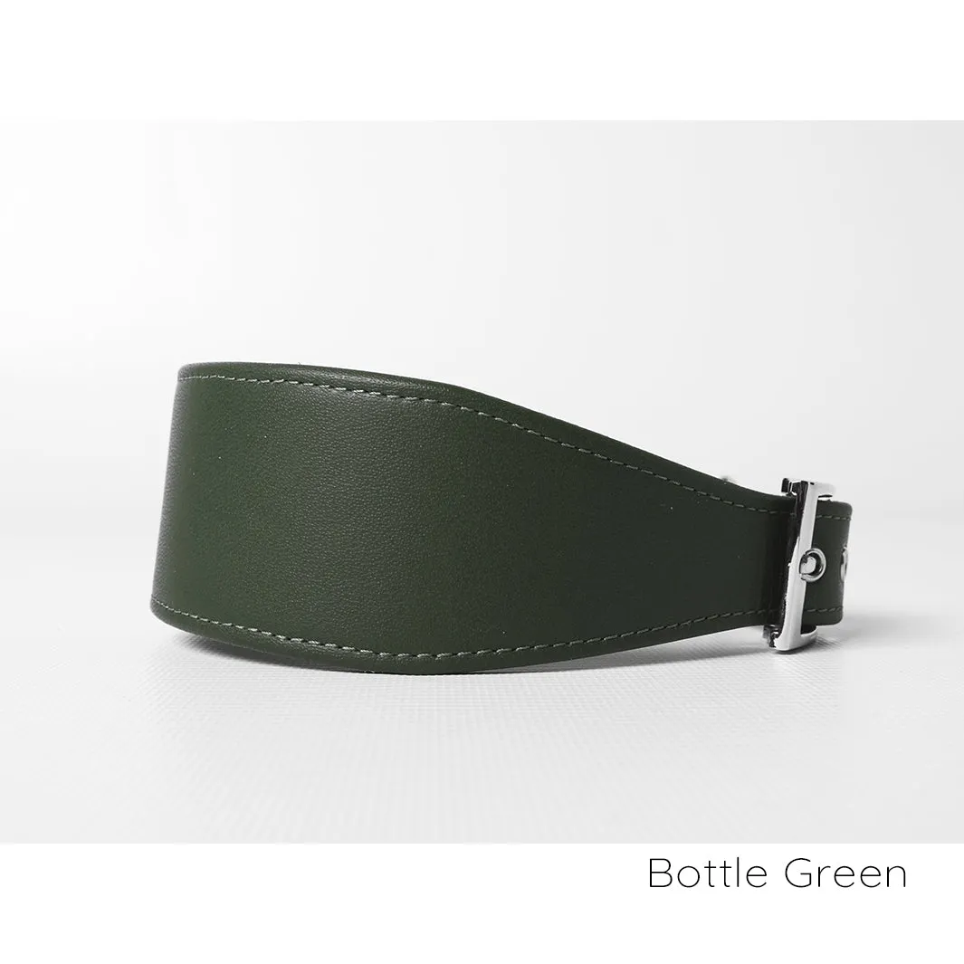 Leather Whippet Collars by Petiquette