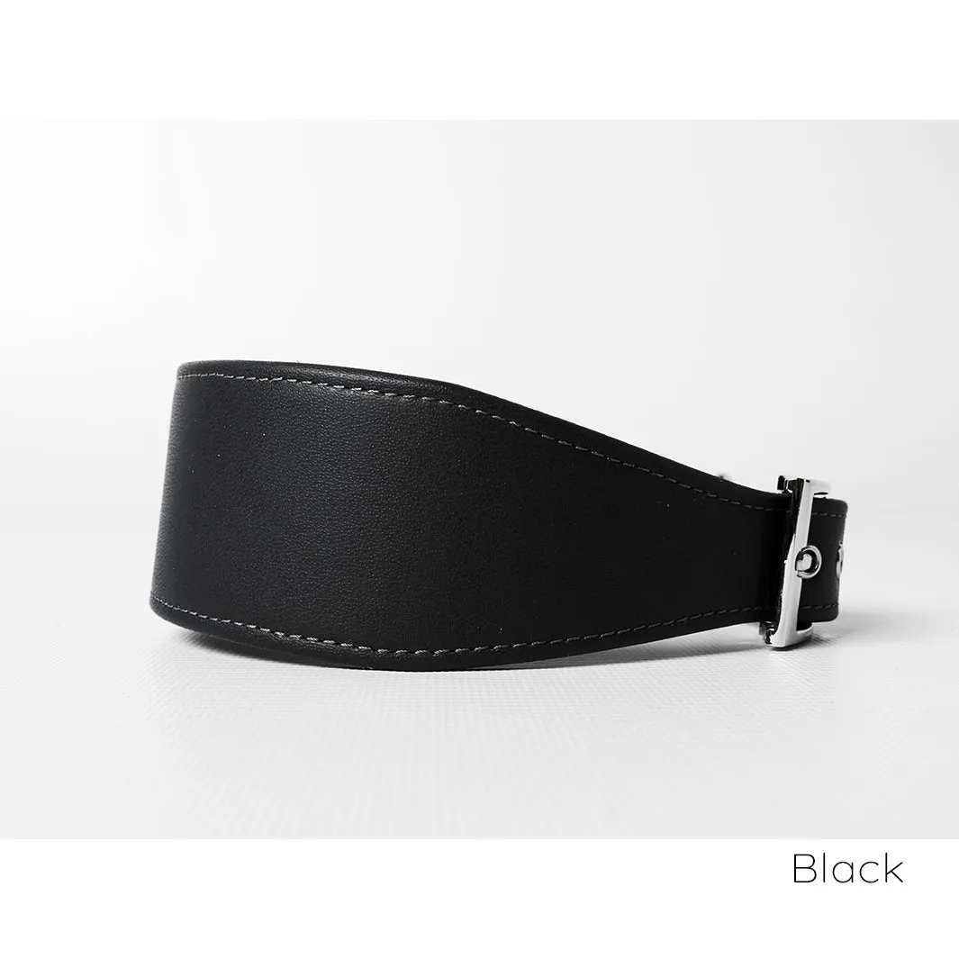 Leather Whippet Collars by Petiquette