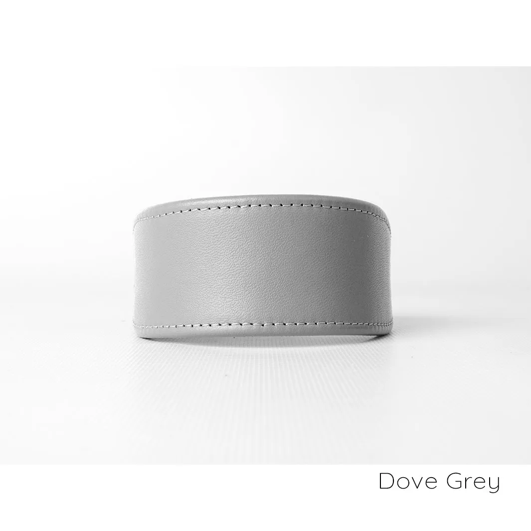Leather Whippet Collars by Petiquette