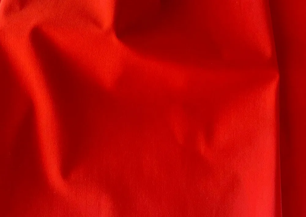 Majestic Vermilion Nylon Swimsuit Knit