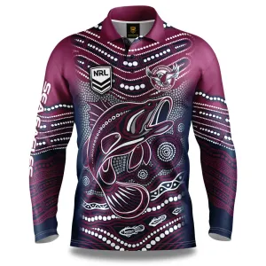 Manly Sea Eagles Kids Fishing Shirt