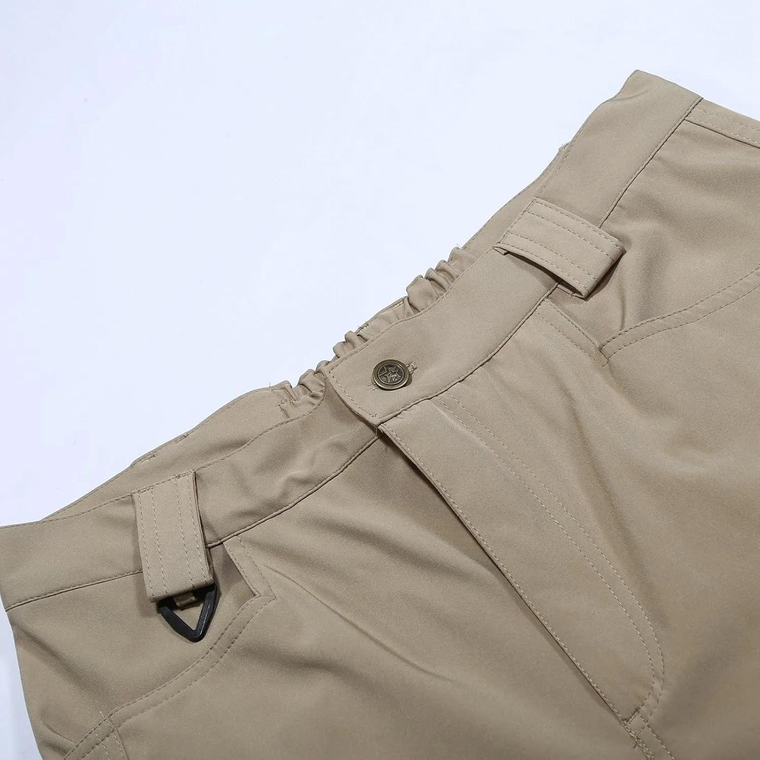 Mens Lightweight Cargo Tactical Pants Straight Leg Athletic Joggers Relaxed Fit Overalls Hiking Work Trousers