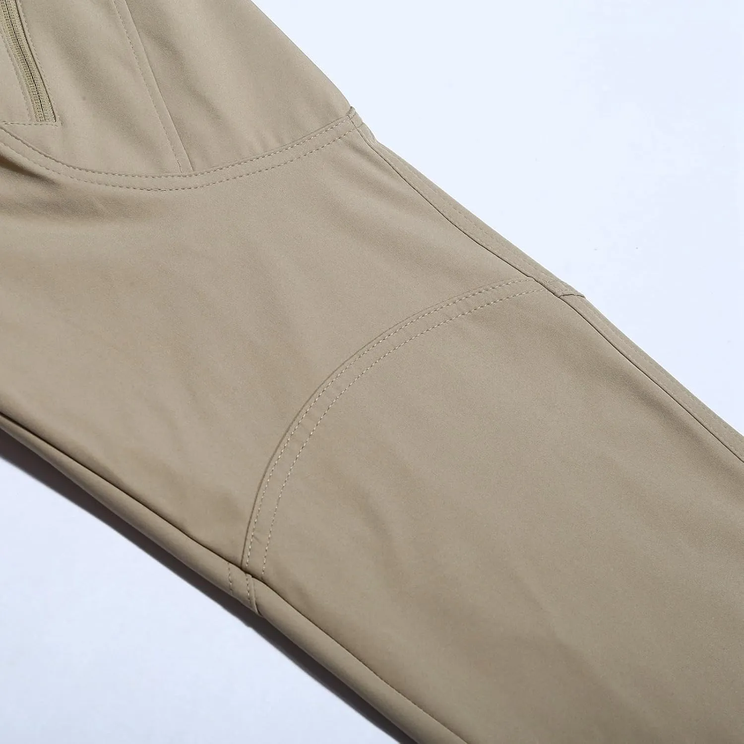 Mens Lightweight Cargo Tactical Pants Straight Leg Athletic Joggers Relaxed Fit Overalls Hiking Work Trousers