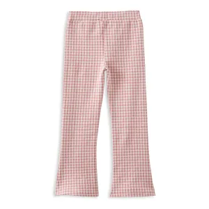Milky Rose Check Pant