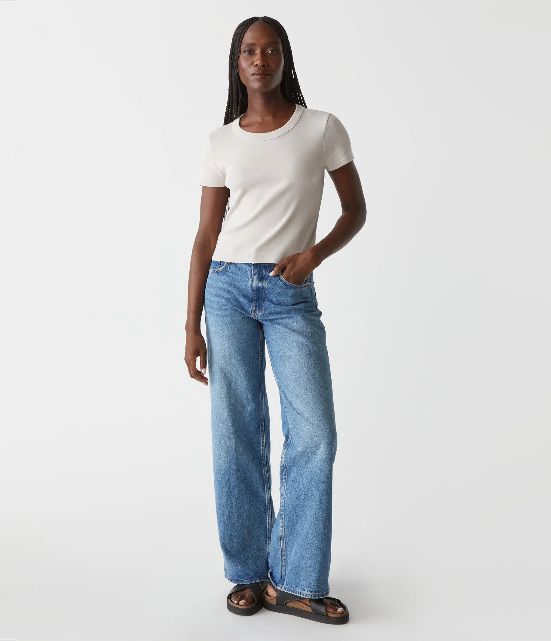 Mimi Cropped Tee