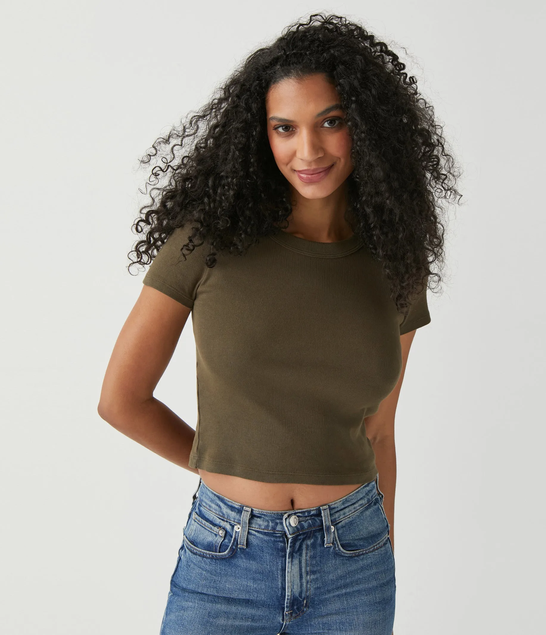 Mimi Cropped Tee