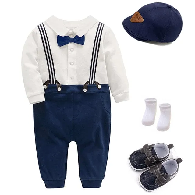 Mini Gentleman Baby Boy Outfit