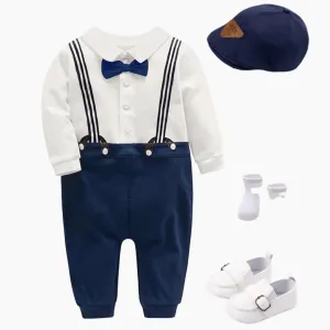 Mini Gentleman Baby Boy Outfit