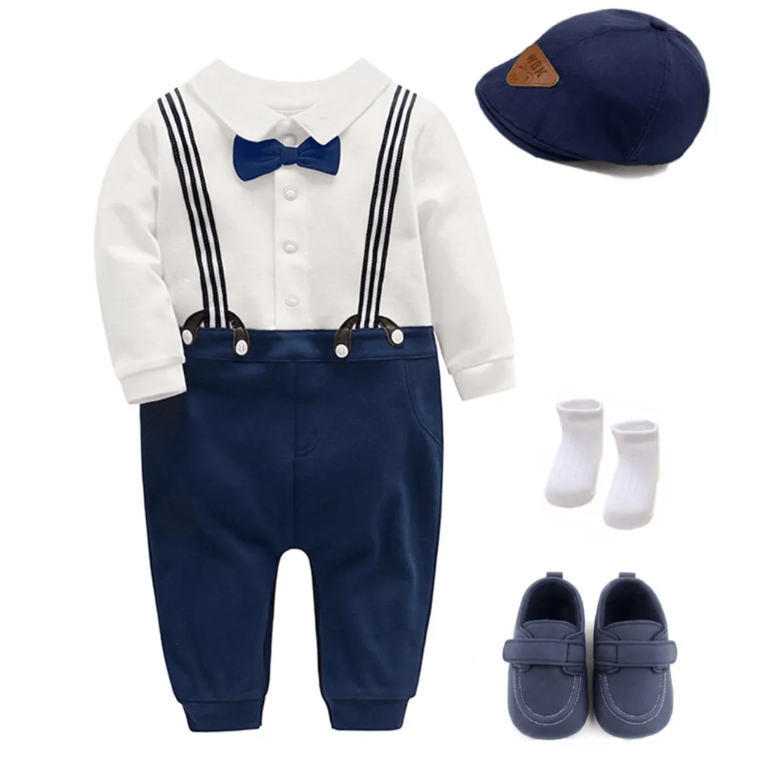 Mini Gentleman Baby Boy Outfit
