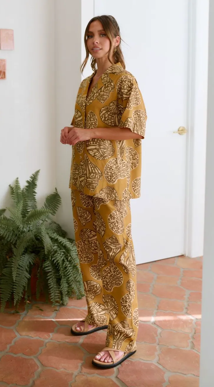 Monet Print Pant Seachange