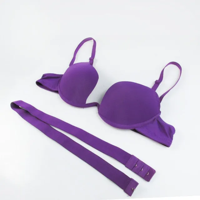 Multi-wear Low Back Push-Up Bra