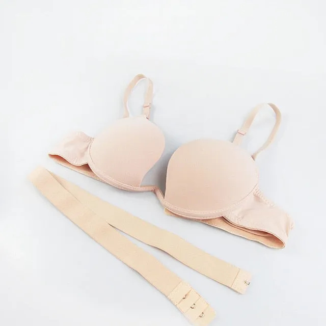 Multi-wear Low Back Push-Up Bra