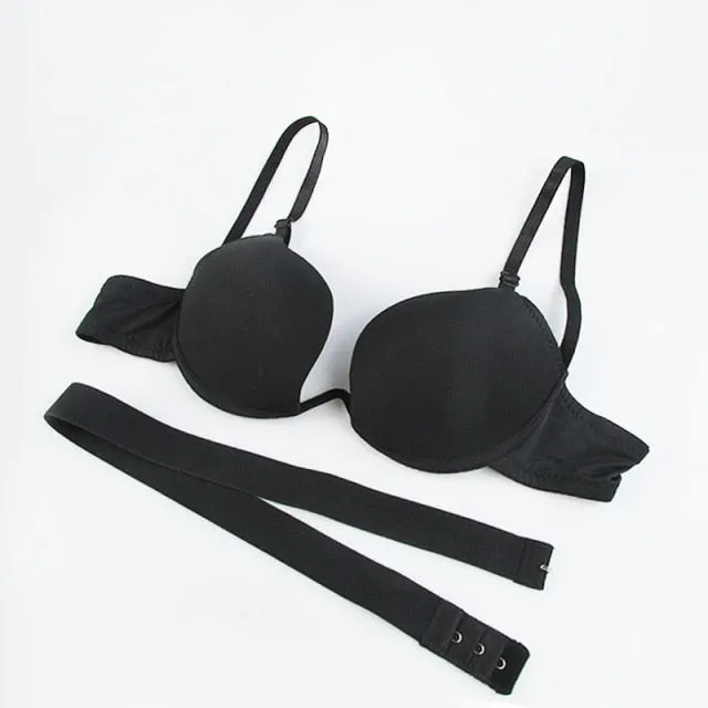 Multi-wear Low Back Push-Up Bra