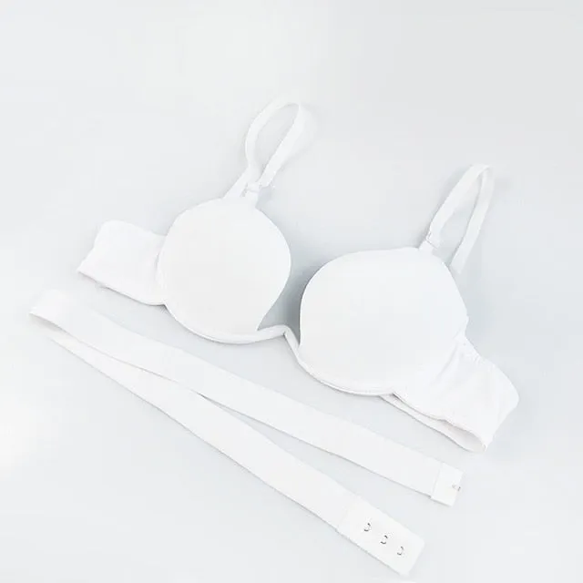 Multi-wear Low Back Push-Up Bra