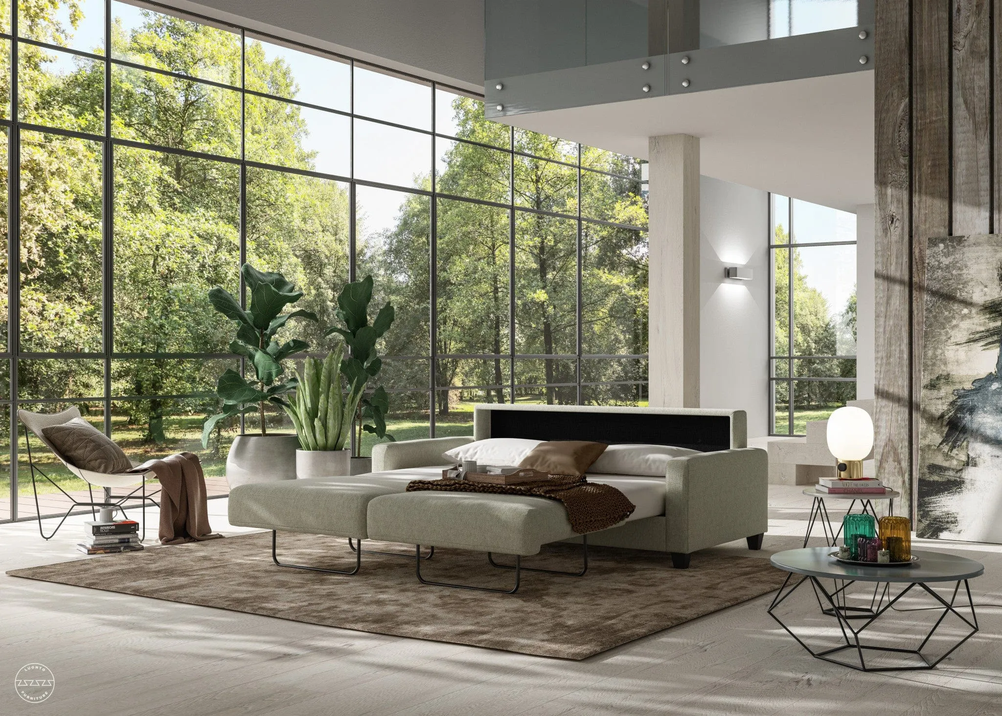Nico Queen Loveseat Sleeper