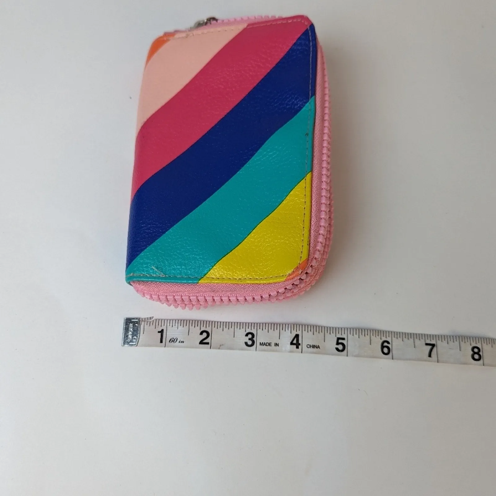 No Boundaries Double Zip Around Wallet